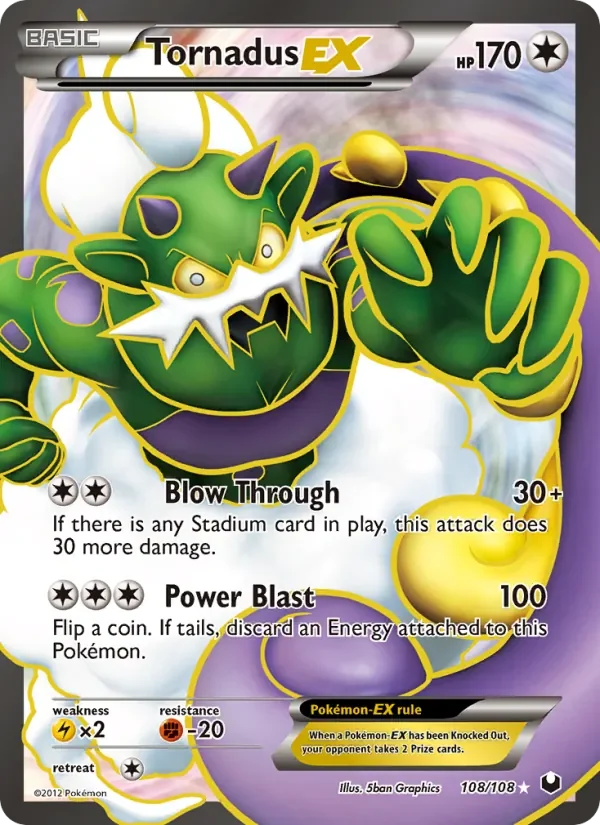 Tornadus-EX - Holo