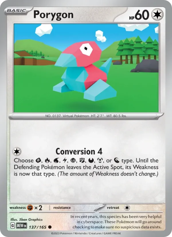 Porygon - Non-holo