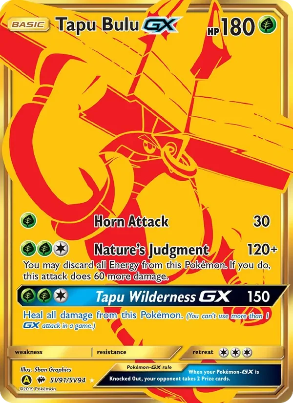 Tapu Bulu-GX - Non-holo