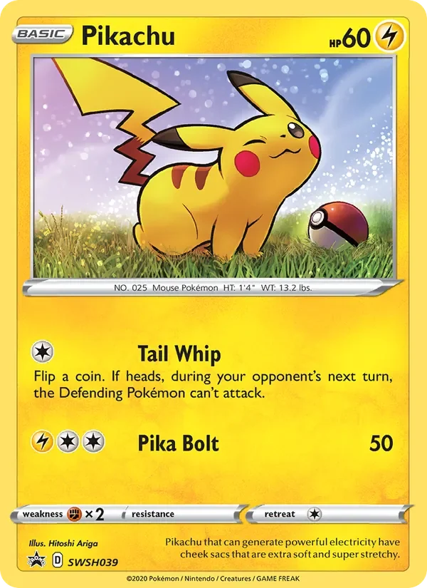 Pikachu - Holo - 25th Celebration