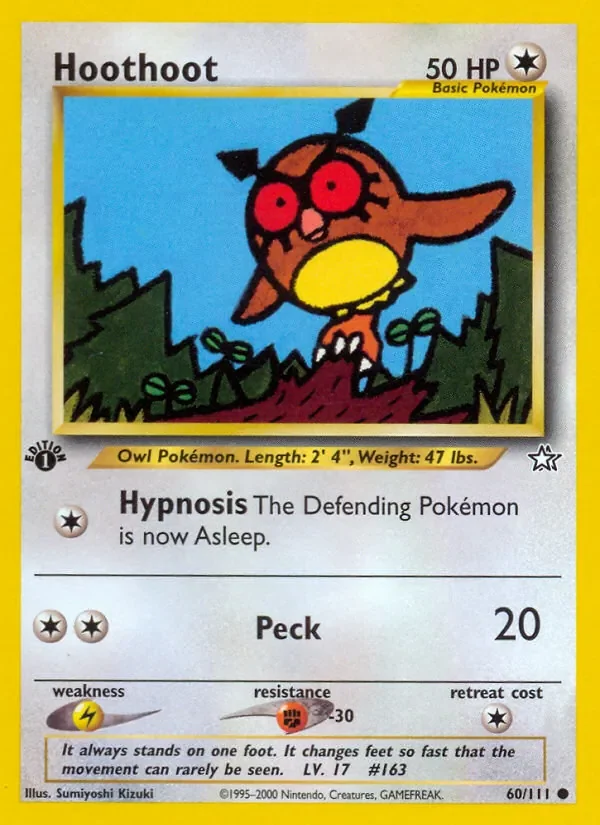 Hoothoot - Non-holo