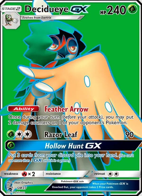 Decidueye GX - Holo