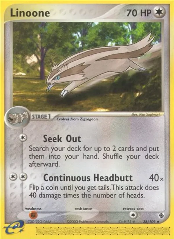 Linoone - Non-holo