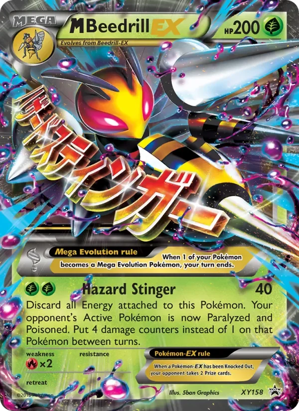 M Beedrill-EX - Non-holo