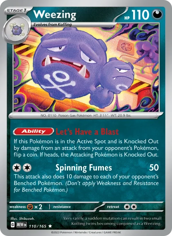 Weezing - Holo