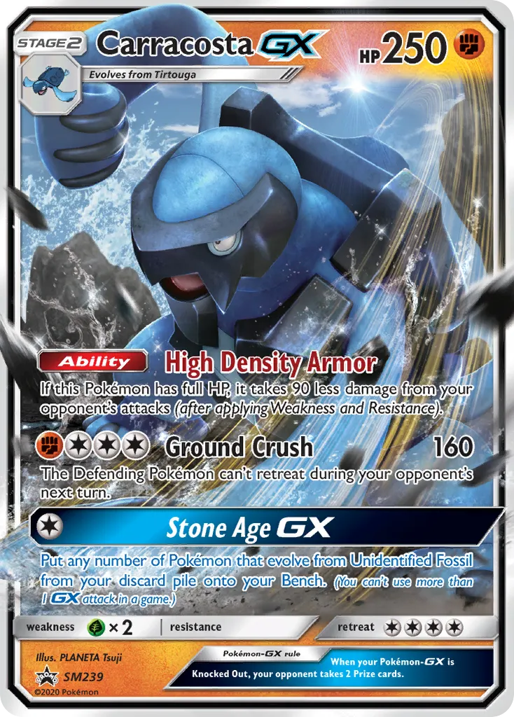 Carracosta GX - Non-holo