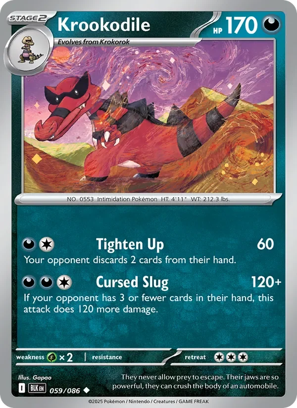 Krookodile - Non-holo