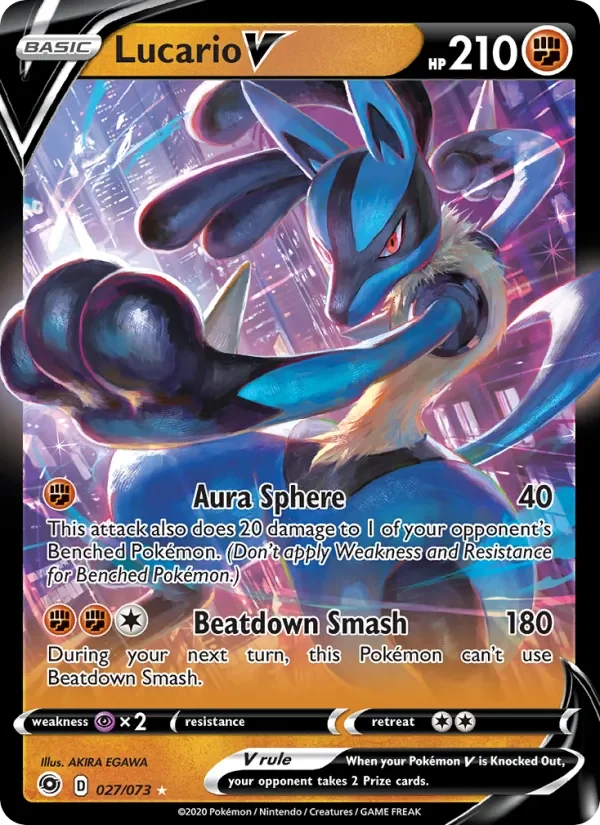 Lucario V - Holo