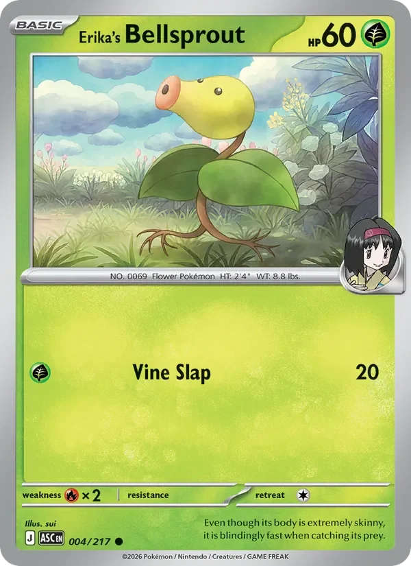 Erika's Bellsprout - Non-holo