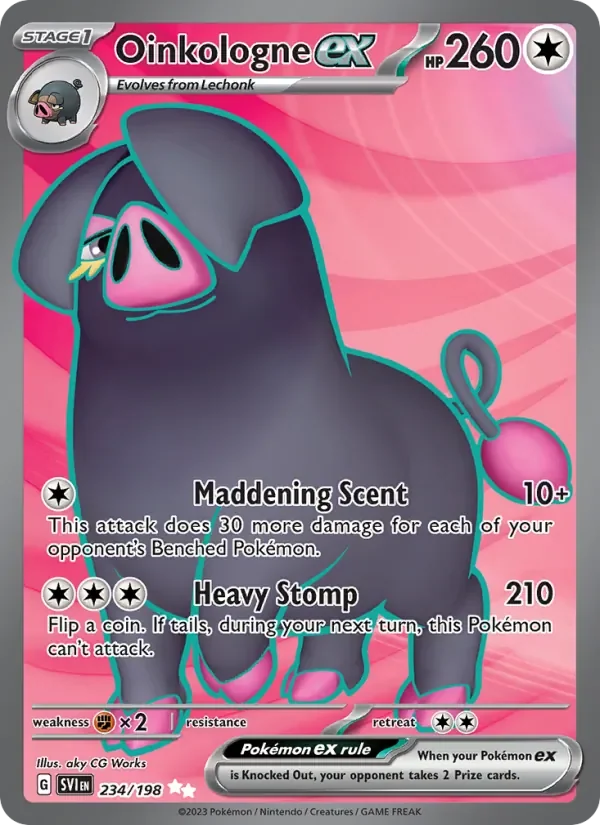 Oinkologne ex - Full Art