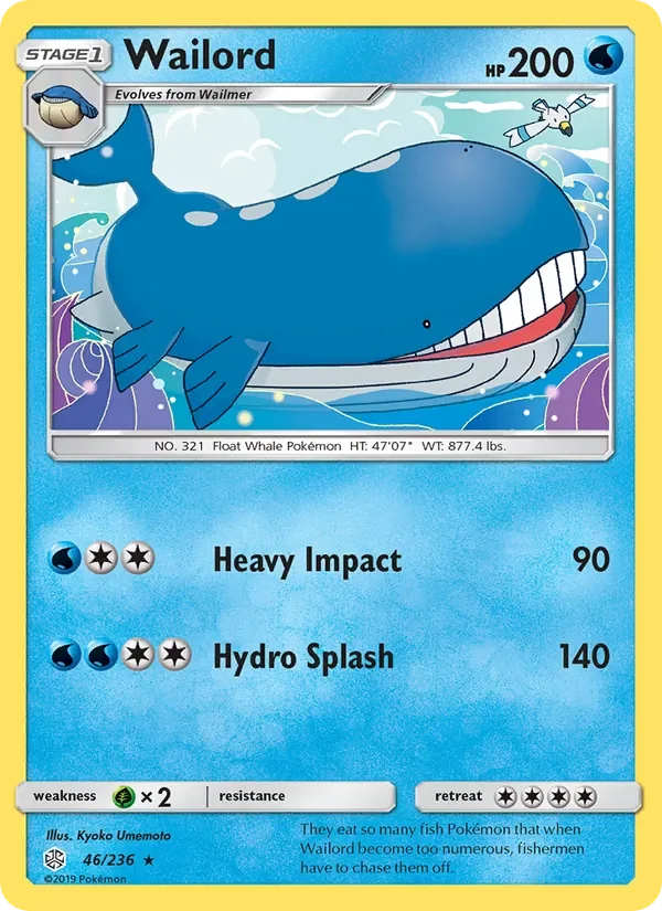 Wailord - Non-holo