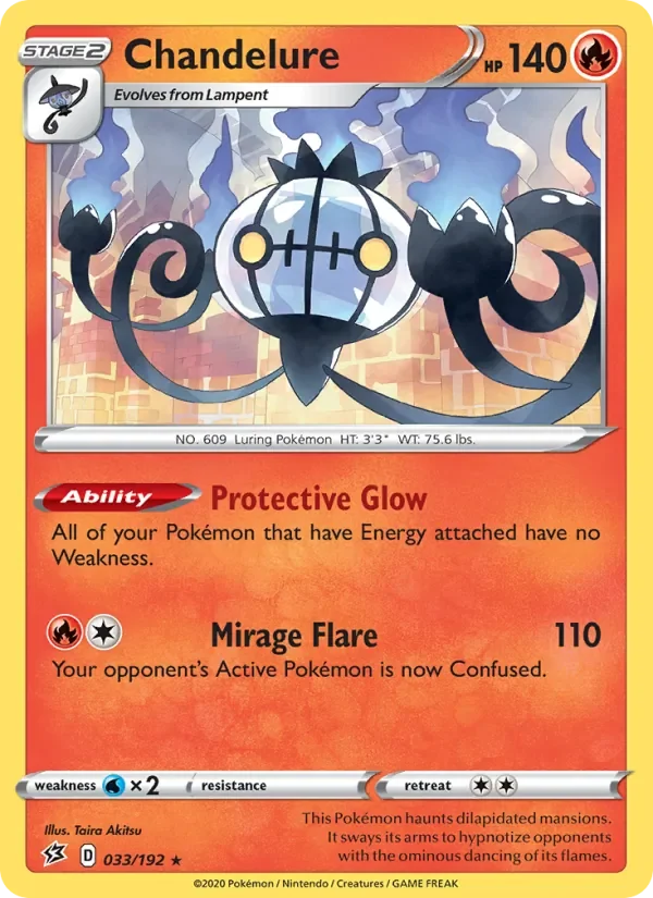 Chandelure - Holo