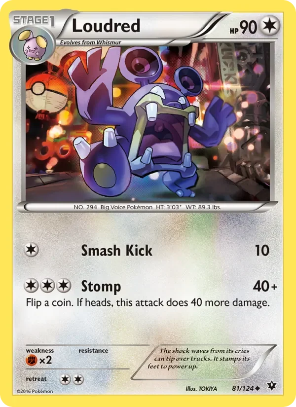 Loudred - Non-holo