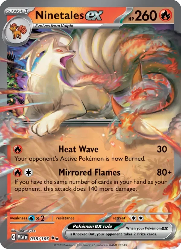 Ninetales ex - Holo