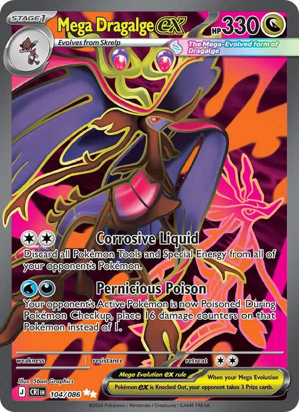 Mega Dragalge ex - Full Art