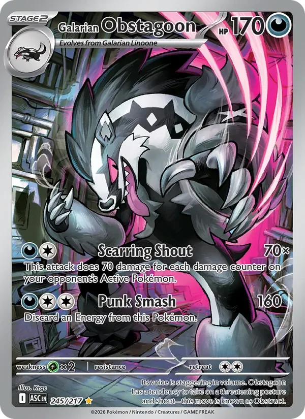 Galarian Obstagoon - Full Art