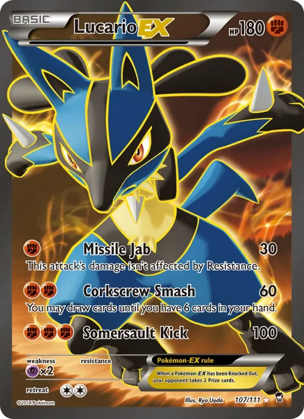 Lucario EX - Non-holo