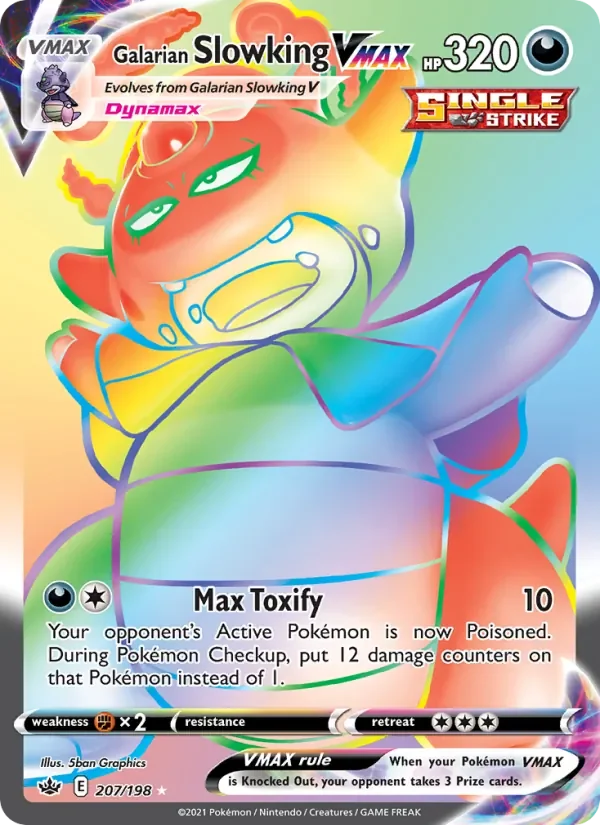 Galarian Slowking VMAX - Holo - Rainbow