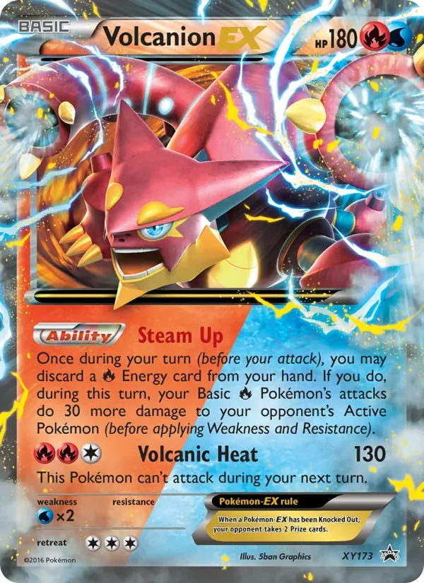 Volcanion EX - Non-holo