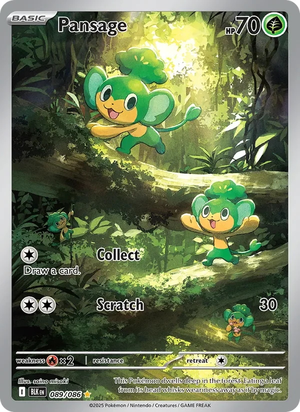 Pansage - Full Art