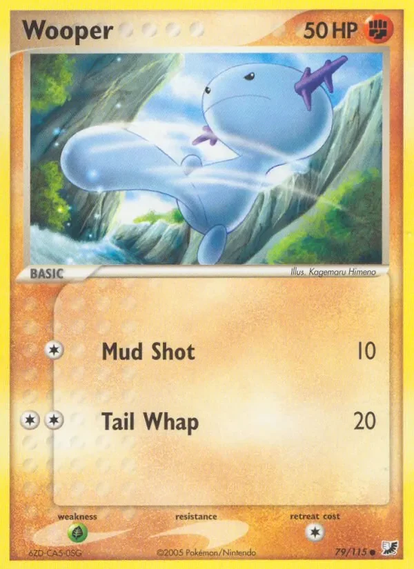 Wooper - Non-holo