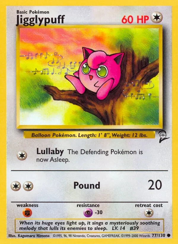 Jigglypuff - Non-holo