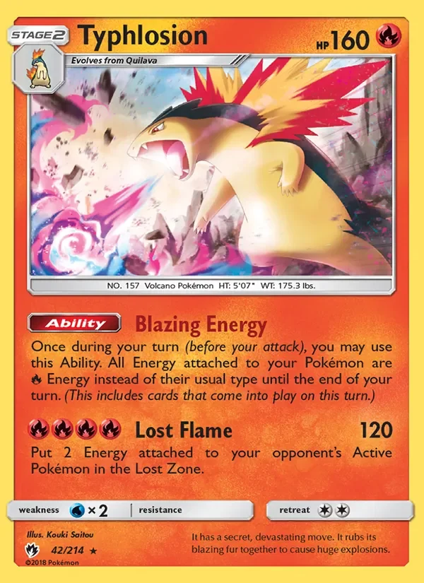 Typhlosion - Non-holo