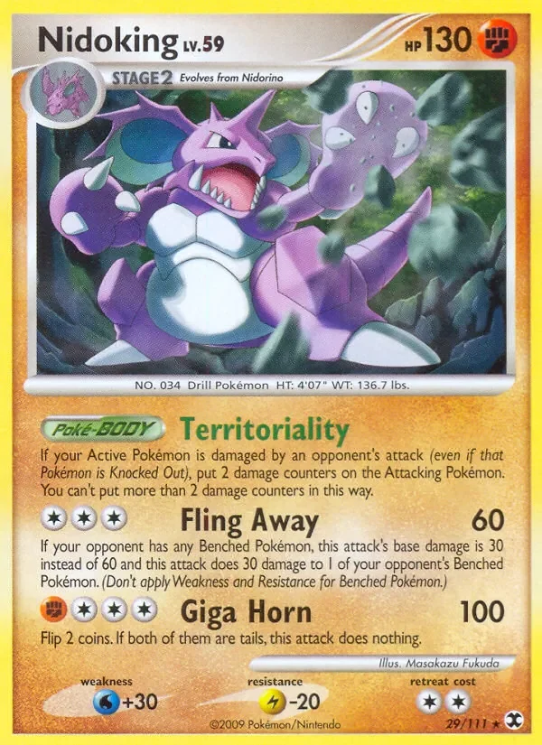 Nidoking - Non-holo