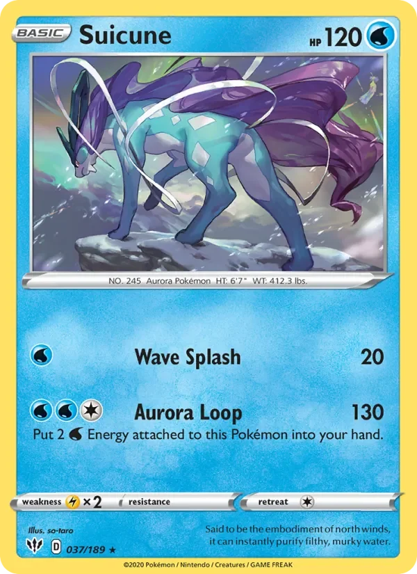 Suicune - Holo