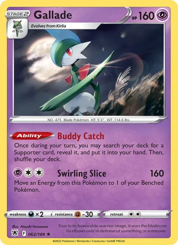 Gallade - Holo