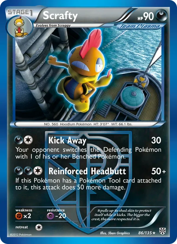 Scrafty - Non-holo