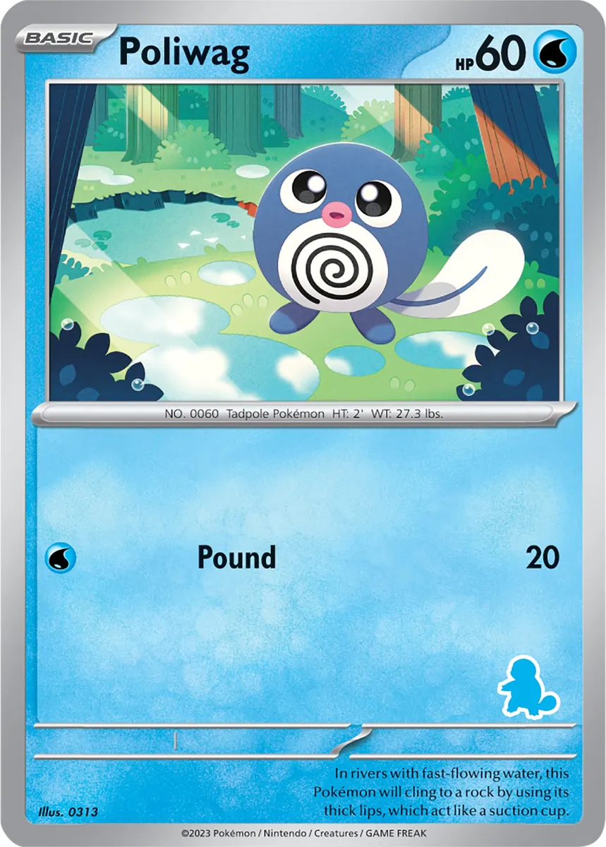 Poliwag - Non-holo - Squirtle