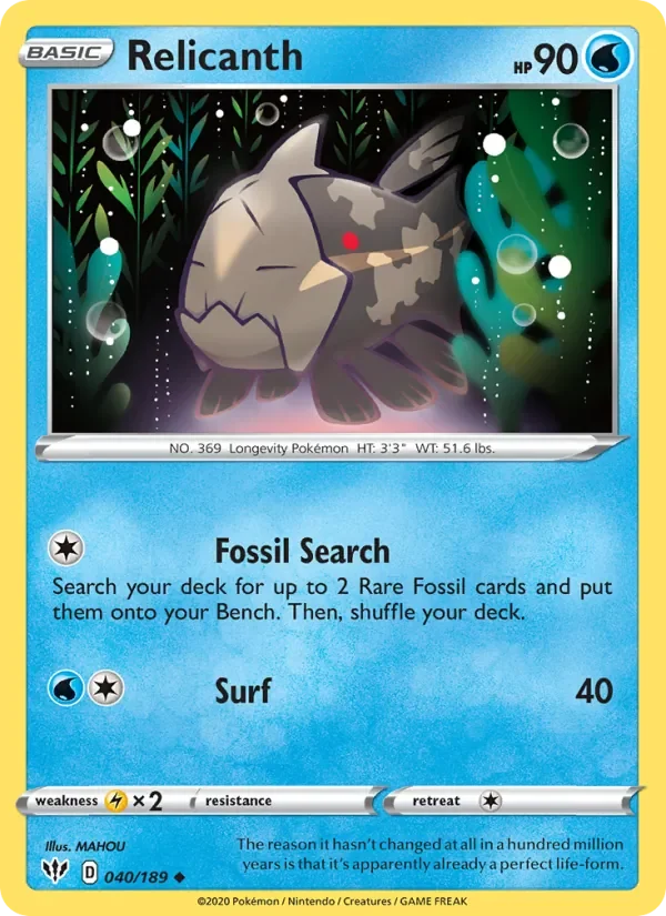 Relicanth - Non-holo