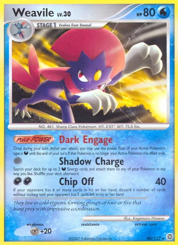 Weavile - Non-holo