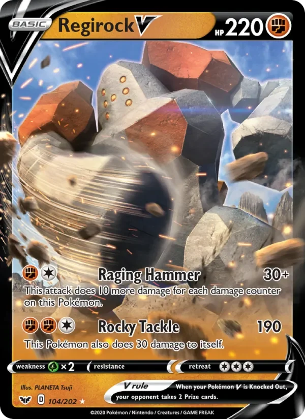 Regirock V - Holo