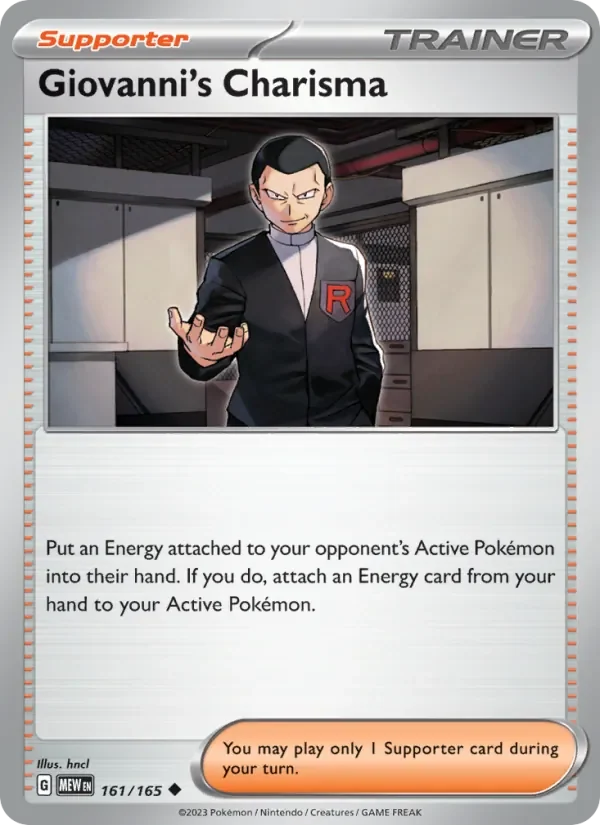 Giovanni's Charisma - Non-holo