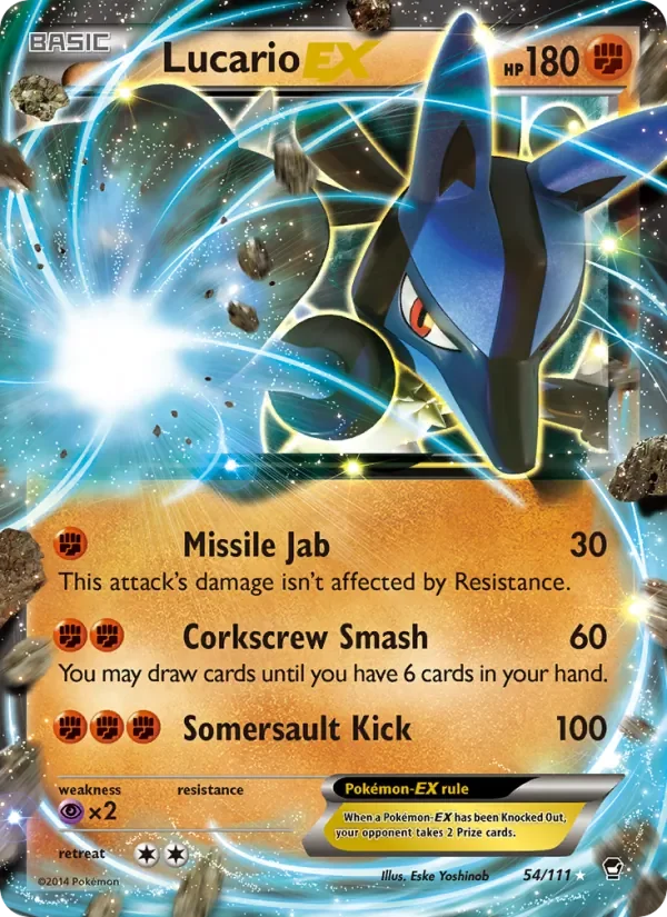 Lucario EX - Non-holo