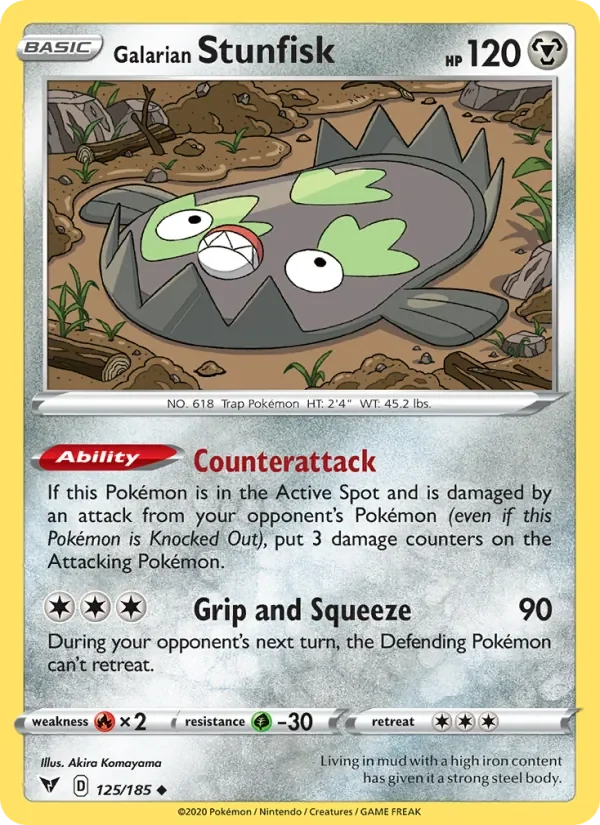 Galarian Stunfisk - Non-holo