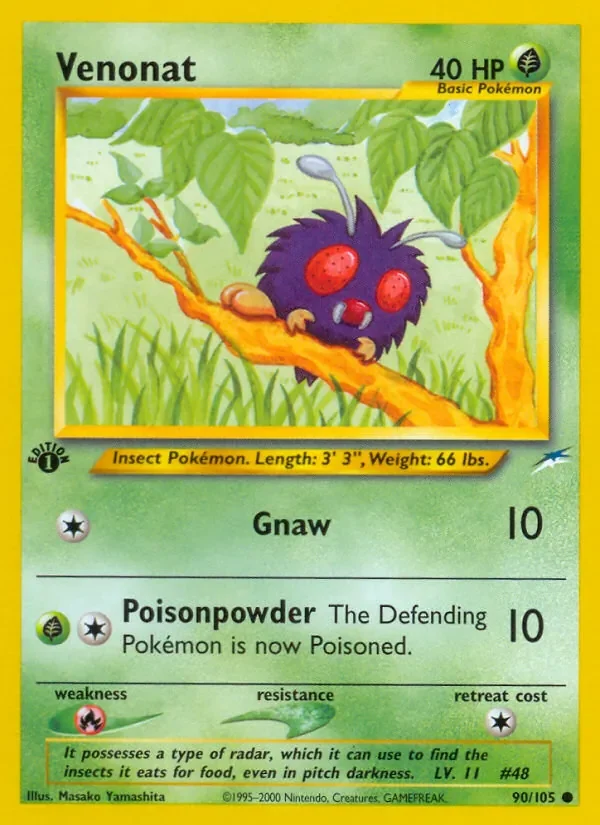 Venonat - Non-holo