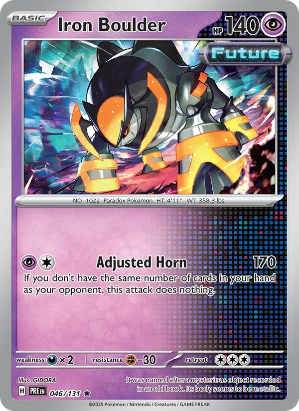 Iron Boulder - Holo