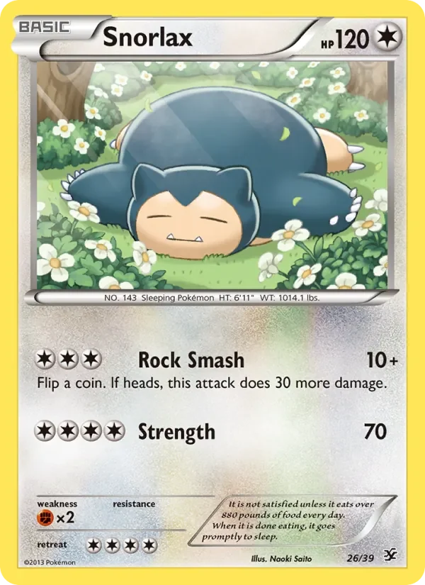 Snorlax - Non-holo