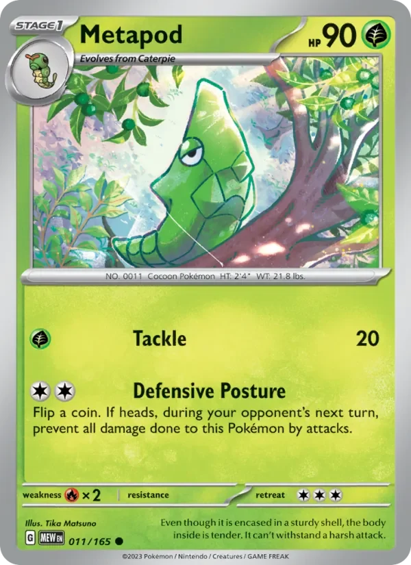 Metapod - Non-holo
