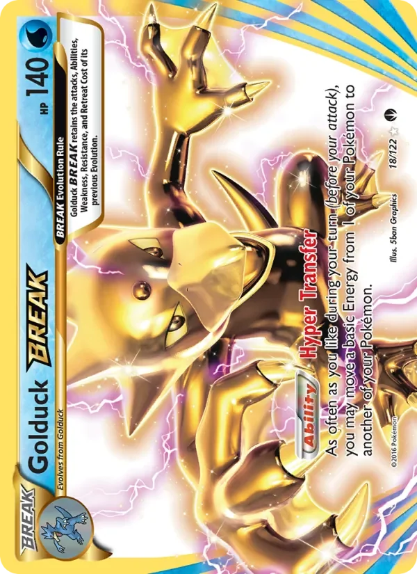 Golduck BREAK - Non-holo