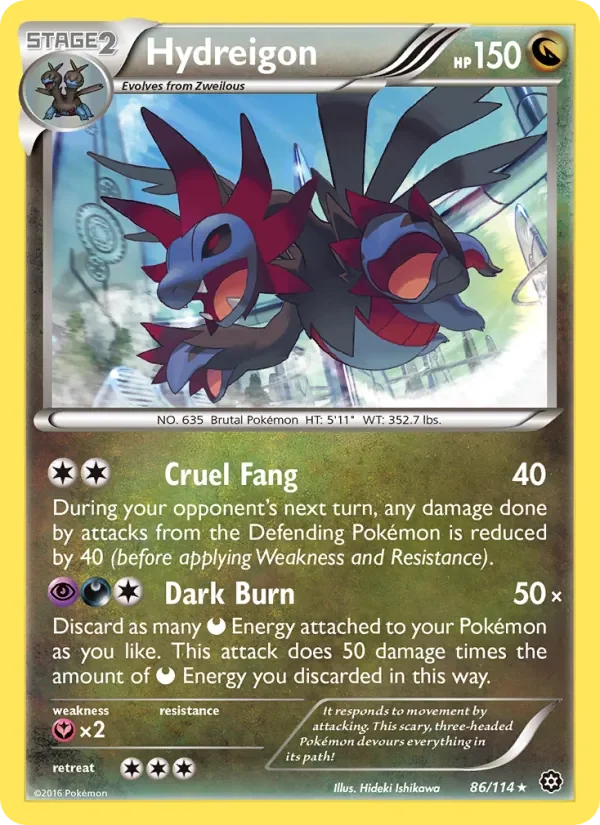 Hydreigon - Non-holo