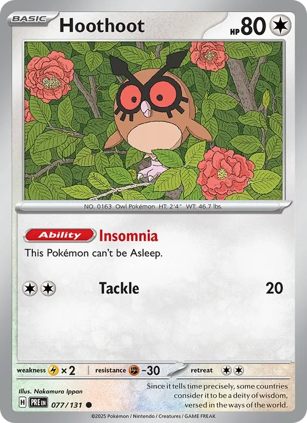 Hoothoot - Non-holo