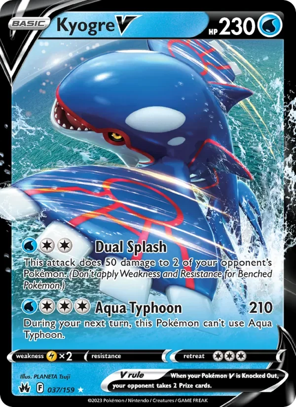 Kyogre V - Holo