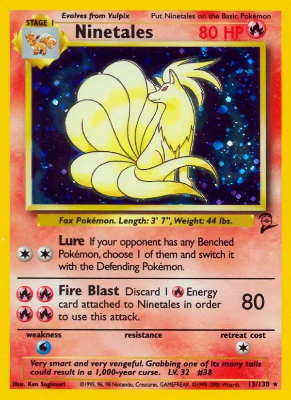 Ninetales - Holo