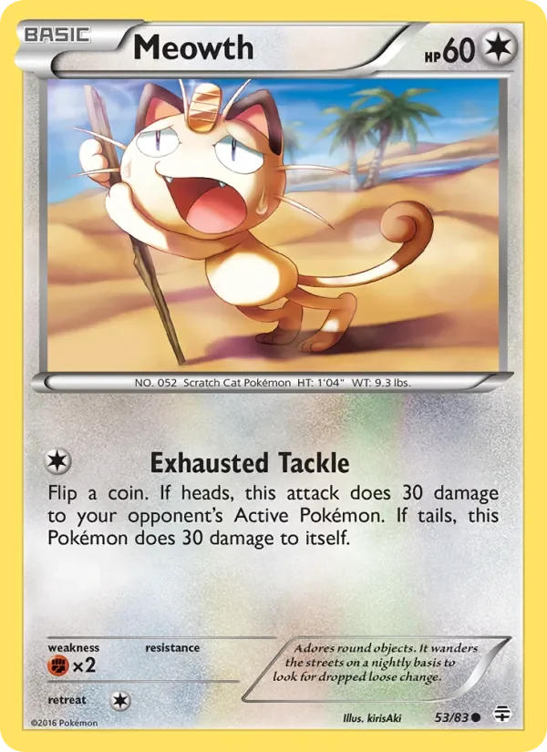 Meowth - Non-holo
