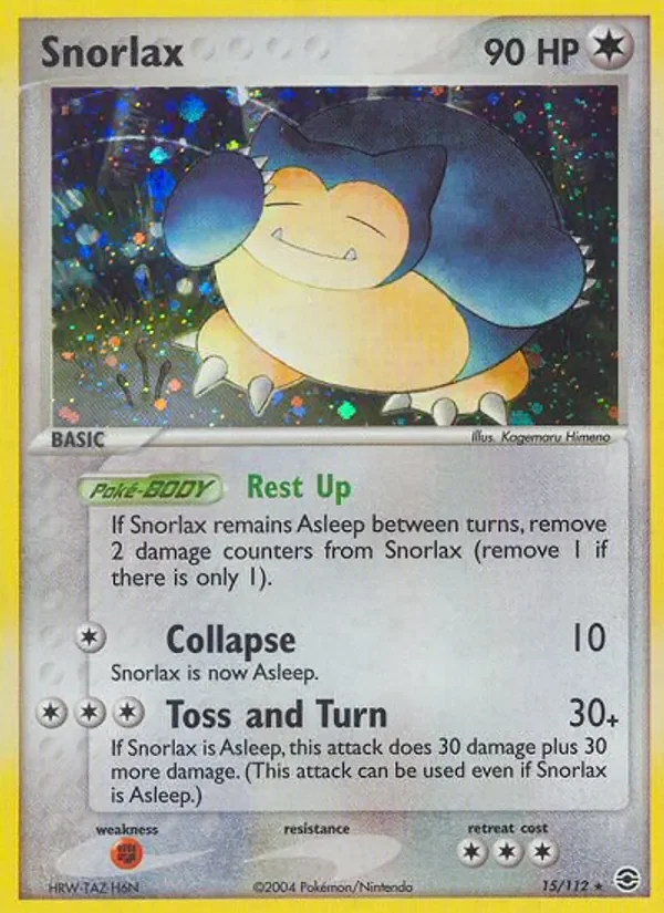 Snorlax - Holo