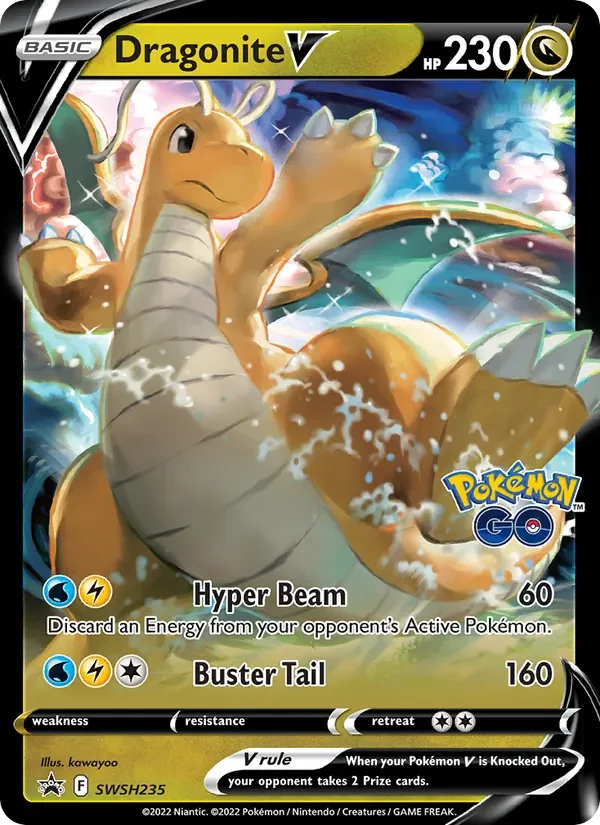 Dragonite V - Holo